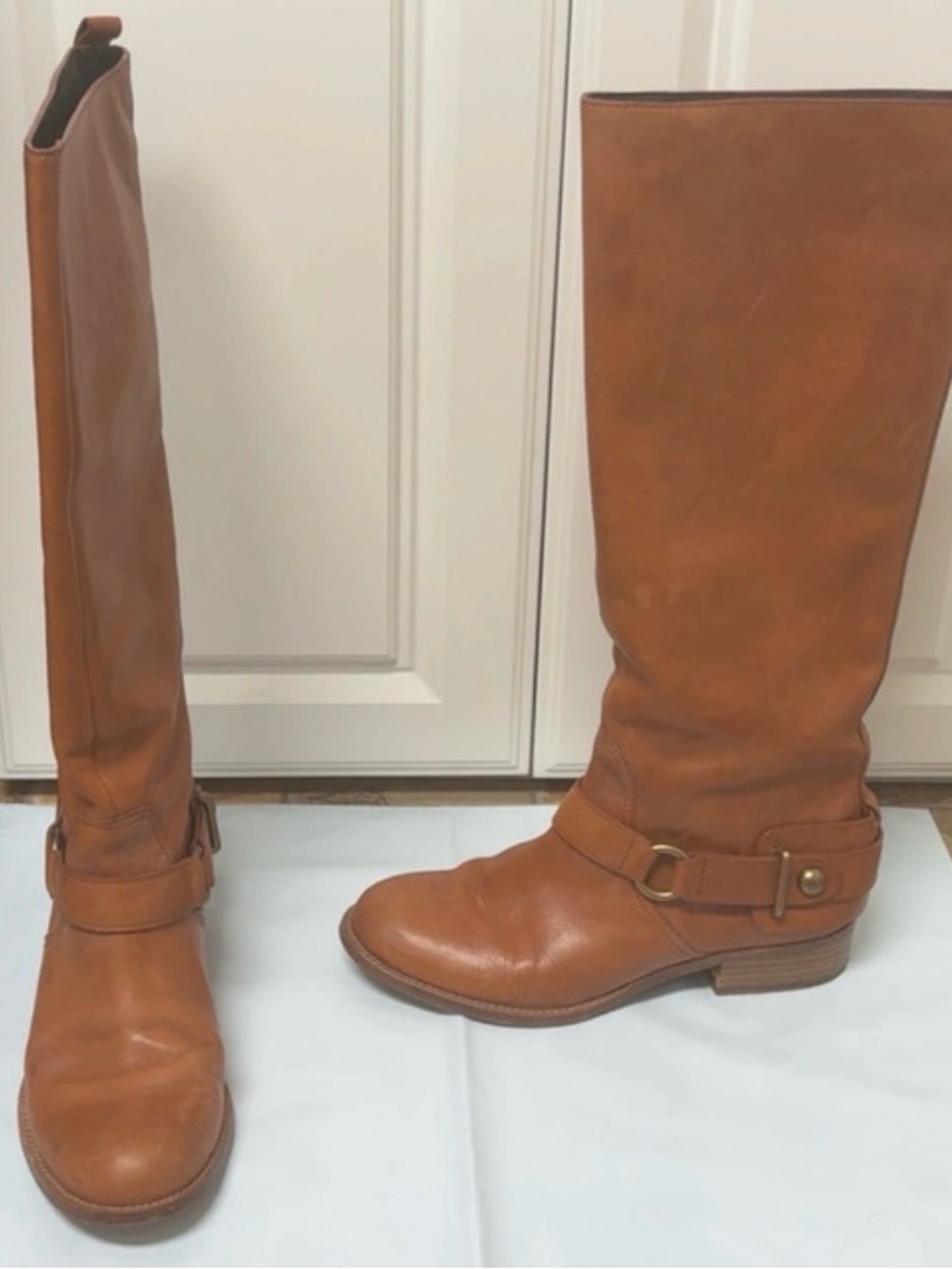 Coach Tall Leather Boots